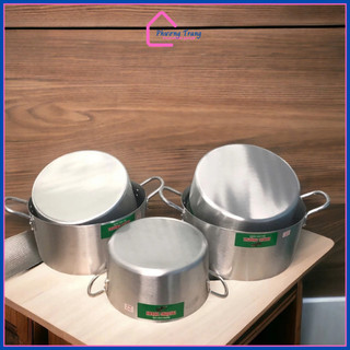 Nồi nhôm đúc loại dày, hàng tại xưởng nhiều size 16-18-20-22-24-26-28-30cm - Phương Trang