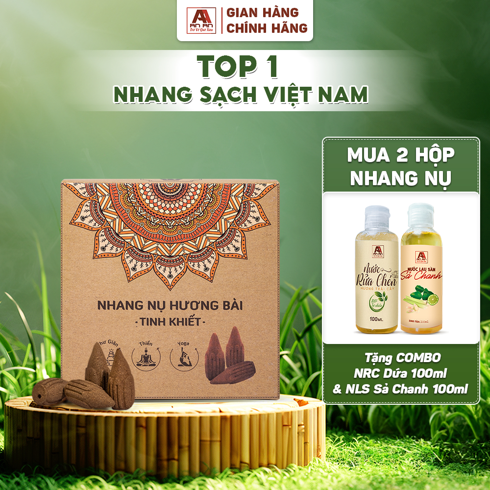 Ảnh Nhang nụ An An, nụ hương bài xông nhà 100% tự nhiên hộp 39 nụ 1