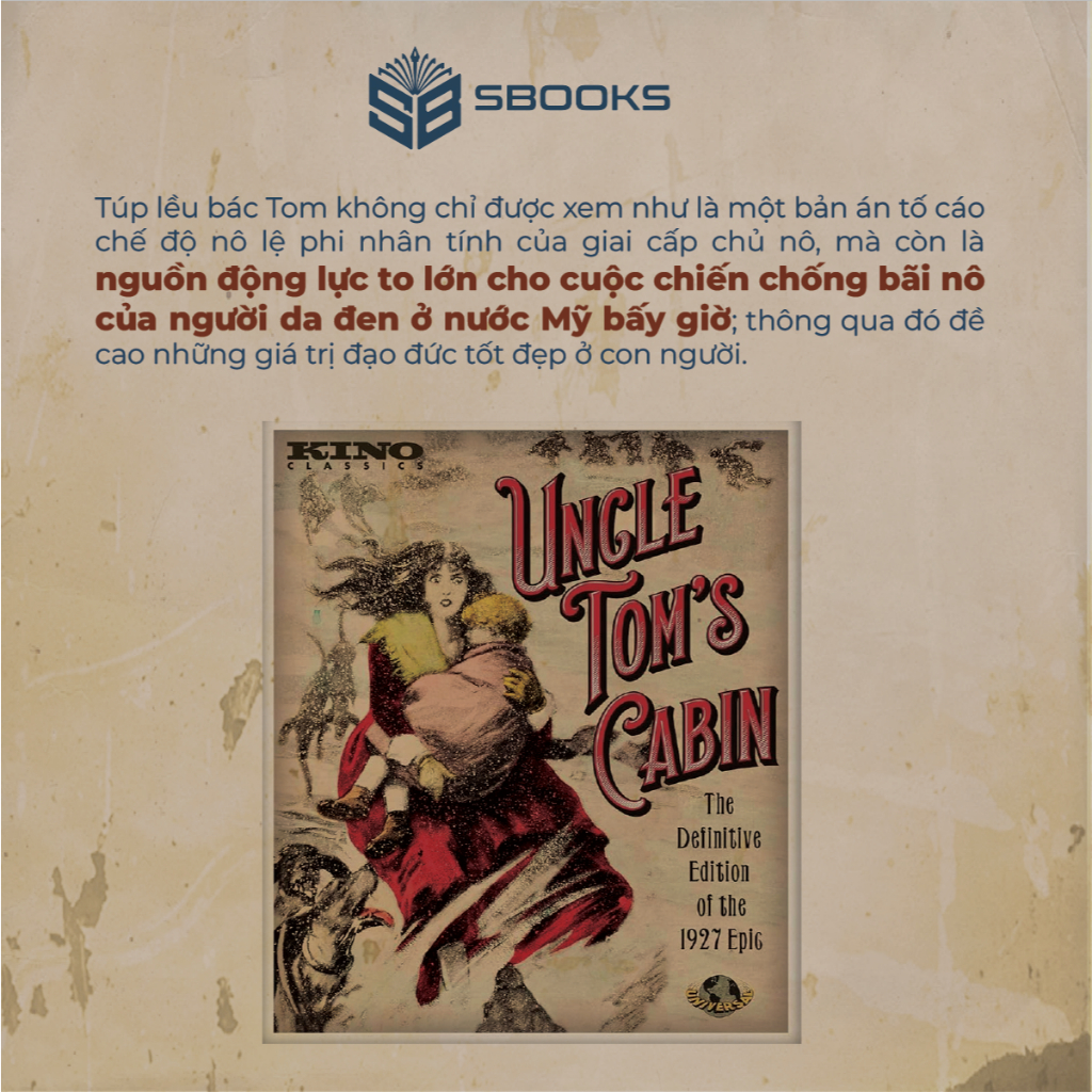Sách - Túp Lều Bác Tom - SBOOKS