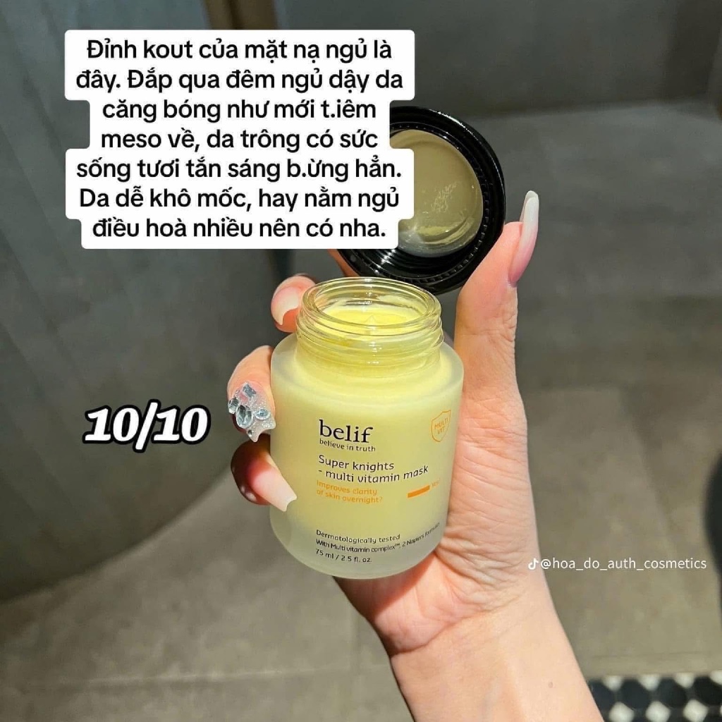 (Mini 25ml) MẶT NẠ NGỦ SÁNG DA BELIF