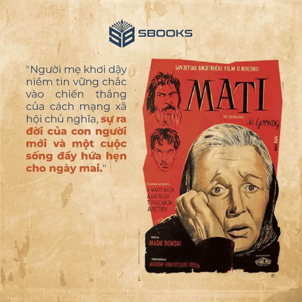 Sách - Người Mẹ - SBOOKS - Maxim Gorky