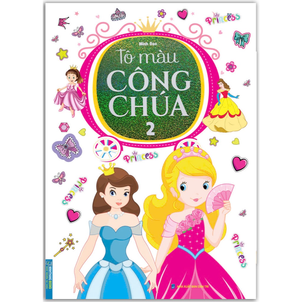 Ảnh Sách - Túi Tô màu công chúa ( 5 cuốn ) 2