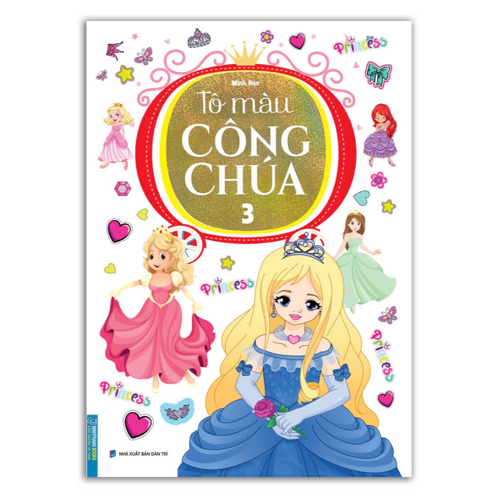 Ảnh Sách - Túi Tô màu công chúa ( 5 cuốn ) 3