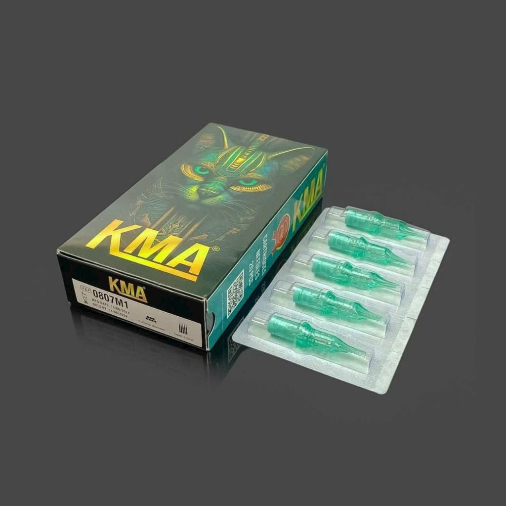 Kim KMA Siêu Bén - Kim Đạn Pen Con Mèo Xanh Lá