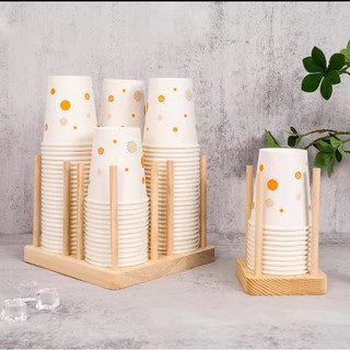 Khay kệ đựng cốc giấy kệ đựng úp cốc ly trà sữa quán cafe