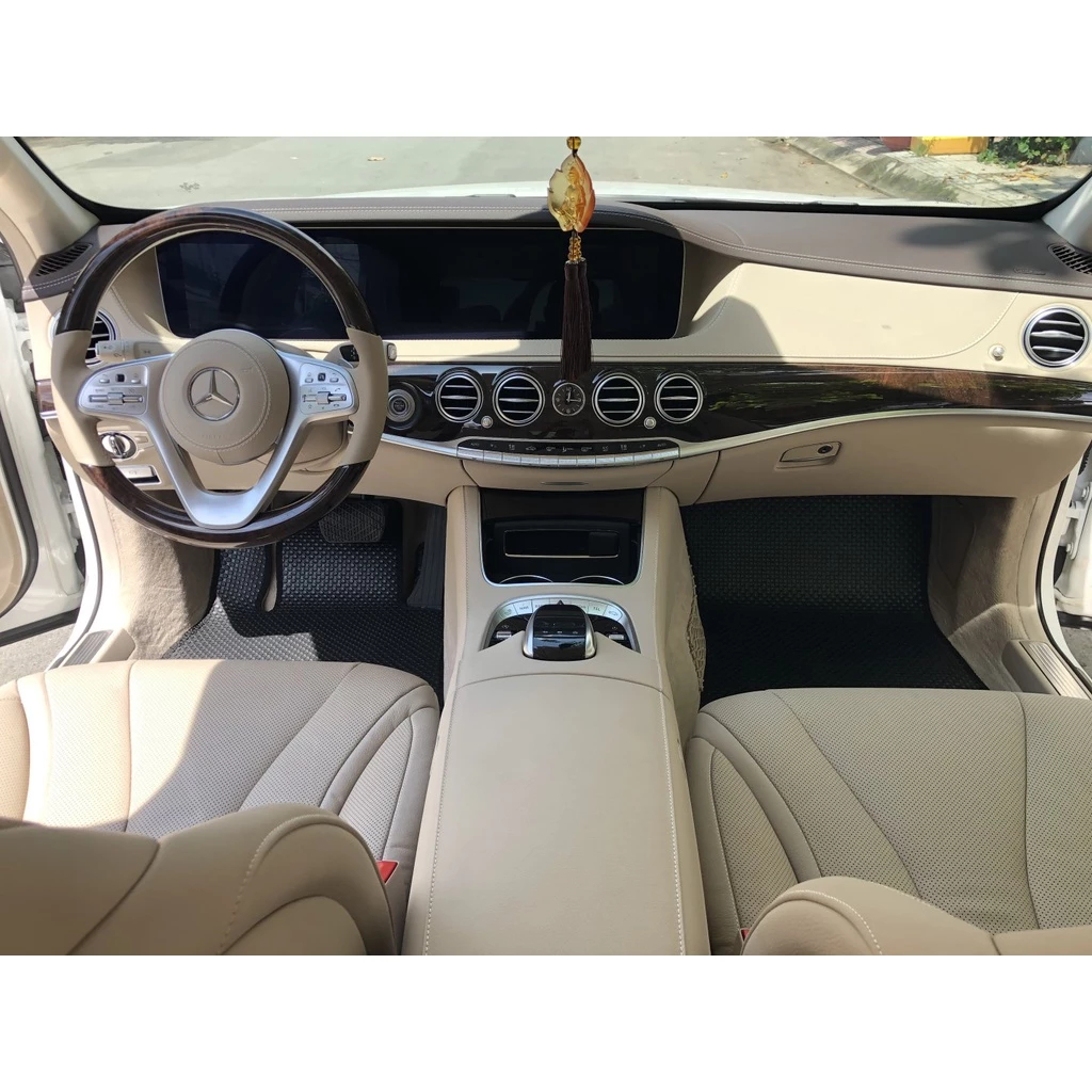 Thảm lót ô tô KATA cho xe Mercedes Benz S Class (W223) (2022–2024) - Khít với sàn, Chống trơn, K mùi, K ẩm mốc