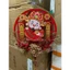 VÒNG TREO THẦN TÀI LẮC LƯ ĐÍNH HOA HÌNH TRÒN SIZE 38CM
