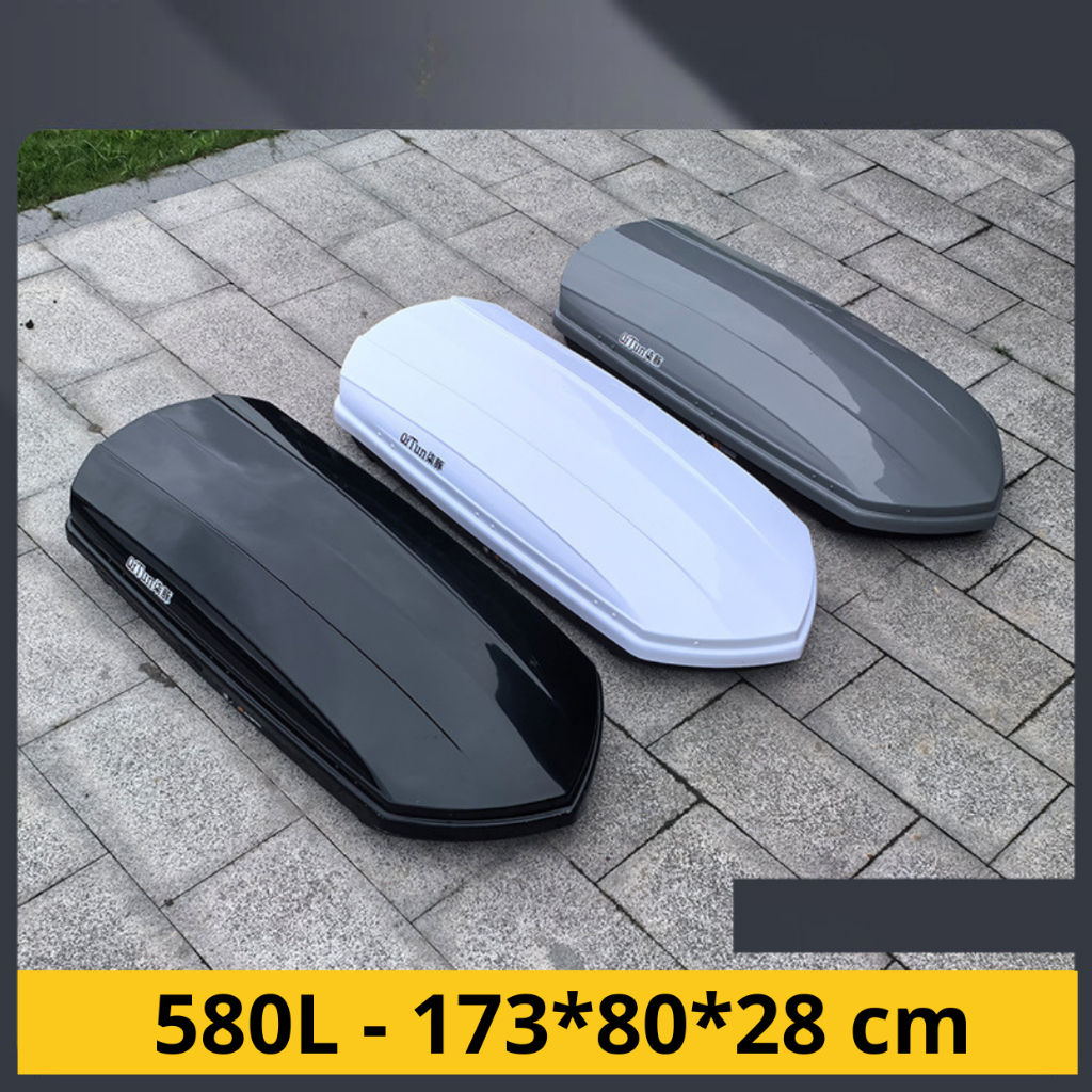 Cốp nóc xe ô tô dáng phi thuyền SIZE 580L ít cản gió- Cốp chứa đ…