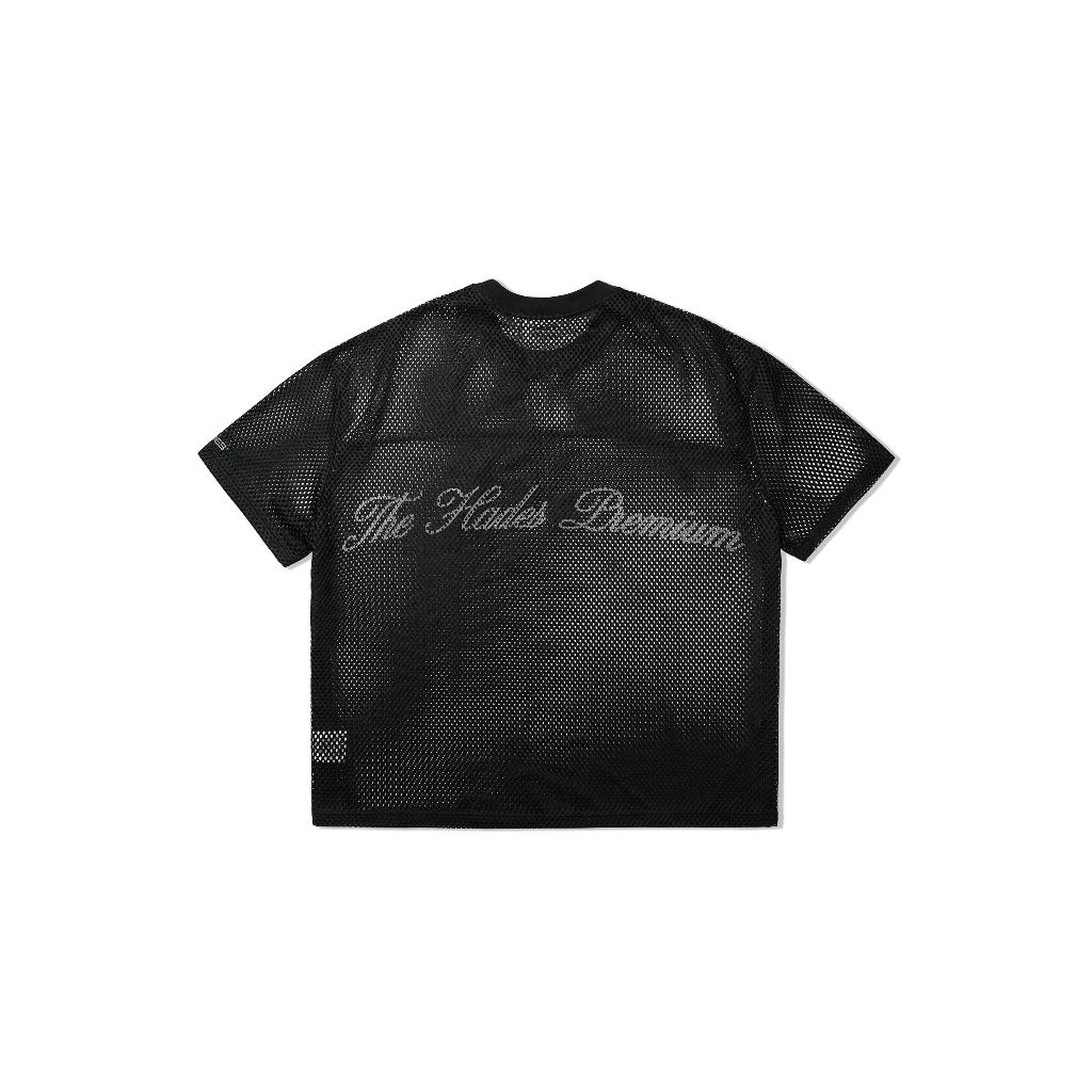 Ảnh HADES 777 Jersey Mesh Black - HADES Brand chính hãng Áo thun jersey lưới unisex 1