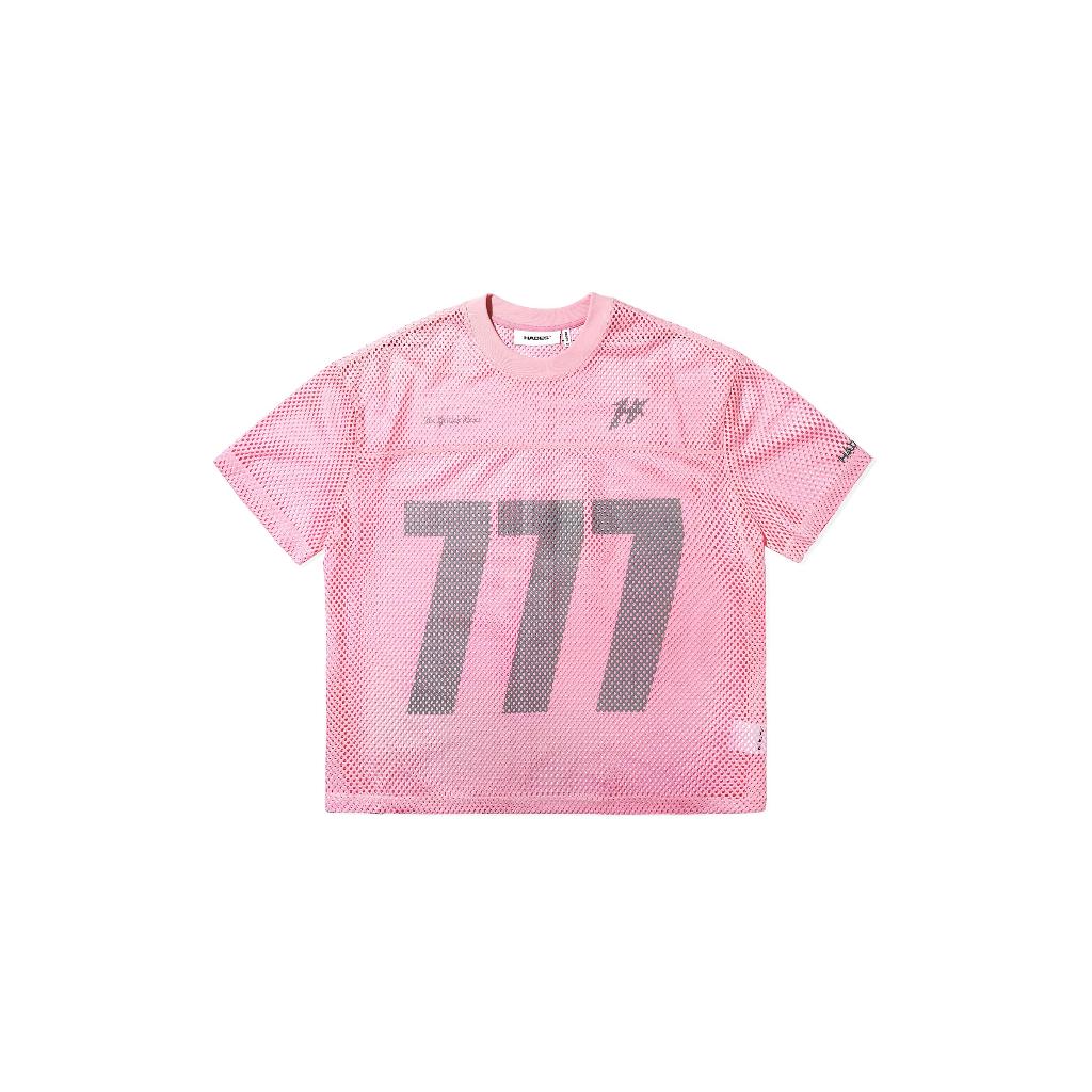 Ảnh HADES 777 Jersey Mesh Pink - HADES Brand chính hãng Áo thun jersey lưới unisex 1
