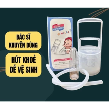 Bộ Hút Mũi hàng chính hãng, Dụng Cụ Hút Mũi, Máy hút mũi An Toàn Dành Cho Bé , Dụng cụ hút mũi kéo tay thế hệ mới