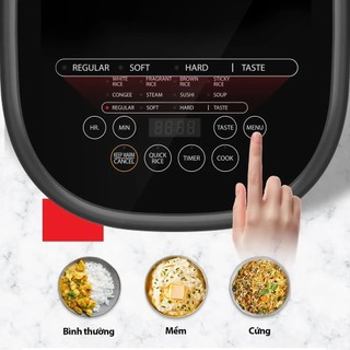 Nồi cơm điện tử TOSHIBA RC-18DR4TVN (W / H) - 1.8L, hẹn giờ, giữ ấm 24h | BH 12 tháng