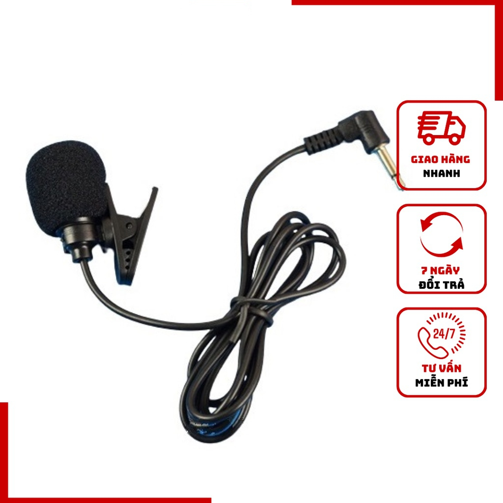 Micro rời cài áo cho máy trợ giảng 3.5mm | Shopee Việt Nam