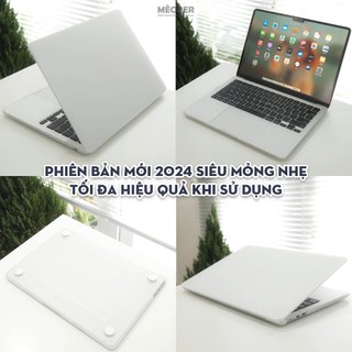 [Matte MacCover] Ốp bảo vệ siêu mỏng nhám mờ dành cho laptop Mac book Air Pro 13 14 15 16 M1 M2 M3 by MèoBer