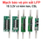 Mạch bảo vệ pin sắt LifePo4 1S 3.2V công suất lớn có sẵn kẽm hàn