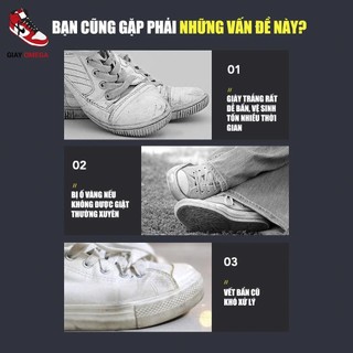 Chai vệ sinh giày làm sạch và tẩy ố giày Little White CLEANER và BRIGHTENER 100ml tẩy trắng giày
