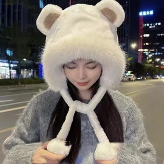 Mũ Lông Cừu Tai Thỏ Đáng Yêu Hàn Quốc Dành Cho Nữ  MEILI STORE