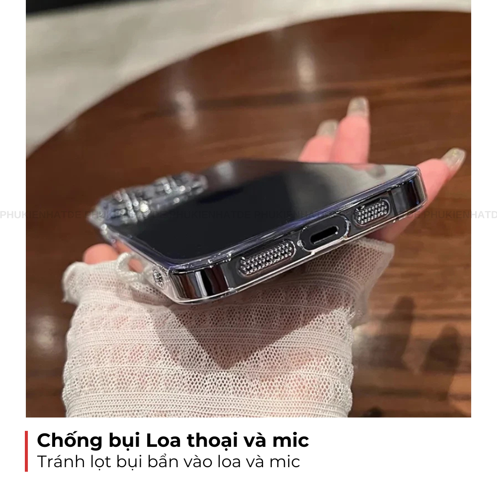 Ốp iphone siêu mỏng Slim nhựa cứng PC trong suốt chống ố vàng, chống bám bẩn - phukienhatde