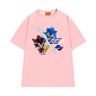 Áo Thun Local Brand NGỐ TEE Hoạt Hình Sonic Phần 3 Wanna Race Form Rộng Chất Vải Cotton Thoáng Mát