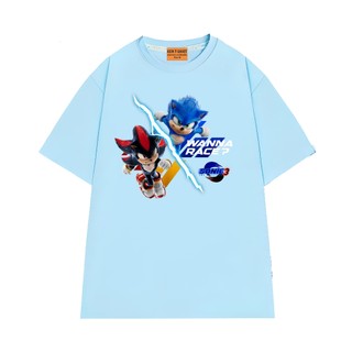 Áo Thun Local Brand NGỐ TEE Hoạt Hình Sonic Phần 3 Wanna Race Form Rộng Chất Vải Cotton Thoáng Mát