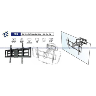 Gía Treo TiVi Đa Năng ErgoTek E69 55 - 110 Inch - Khung Treo TiVi Cỡ Lớn - Màn Hình Tương Tác [Rẻ Hơn NB SP5]