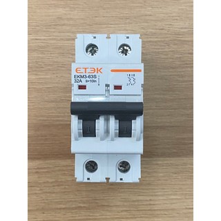 Cầu dao Aptomat CB AC 1 Pha 25A 32A 40A 63A 125A ETEK | PTV GROUP | Bảo Hành 6 Tháng