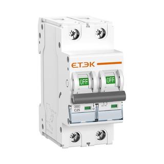 Cầu dao Aptomat CB AC 1 Pha 25A 32A 40A 63A 125A ETEK | PTV GROUP | Bảo Hành 6 Tháng