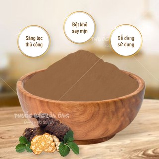 Bột hà thủ ô 100g, hà thủ ô đỏ nguyên chất, hỗ trợ cải thiện tóc bạc sớm, rụng tóc, bổ máu