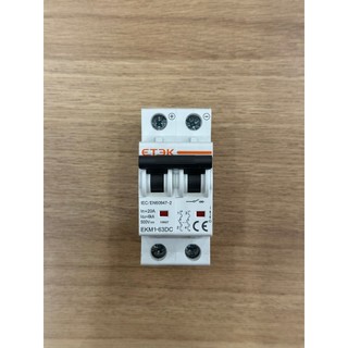 Cầu Dao CB Đóng Cắt Điện ETEK 63 DC 500V 2P 16A 20A 25A 32A 63A | PTV GROUP | Bảo Hành 6 Tháng