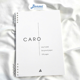 Vở lò xo hai đầu B5   CARO 100gsm/120 trang - Bonzai- Trắng Caro