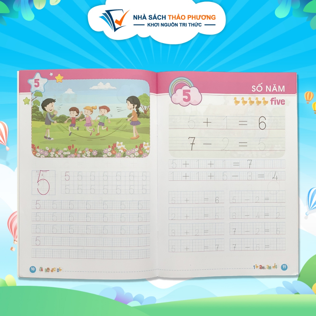 Ảnh Sách - Bộ tập tô chữ chuẩn bị cho bé chuẩn bị vào lớp 1 - Dành cho trẻ học Mẫu giáo (Lẻ cuốn) 2