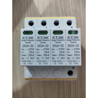 Chống Sét Lan Truyền AC 3Pha ETEK | PTV GROUP | Bảo Hành 6 Tháng