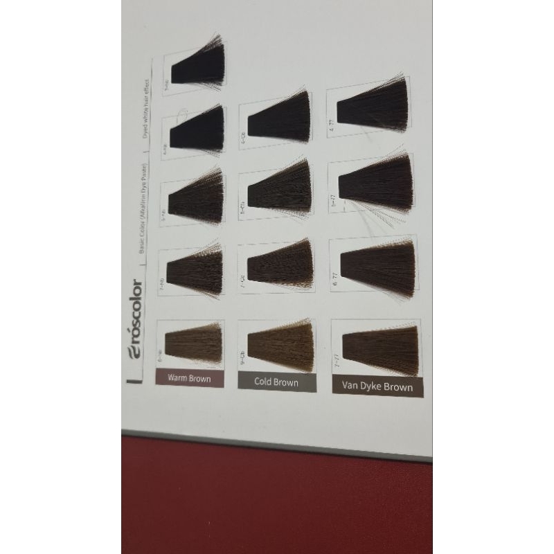 Thuốc Nhuộm Tóc Eróscolor Hệ Màu Nhật 2025 Mới (Nội Địa Trung) | Made in China | 100ml
