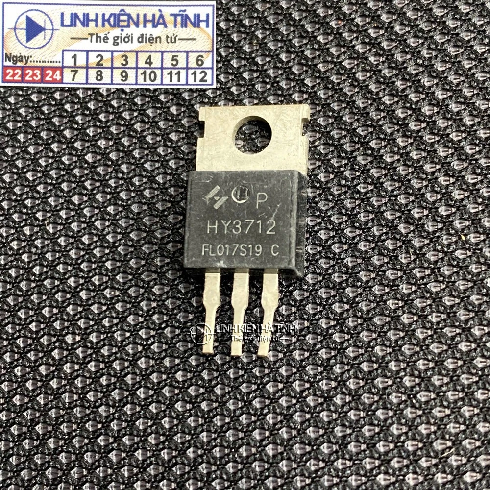 mosfet HY3712 3712 kênh N 170A 125V TO-220 hàng tháo máy