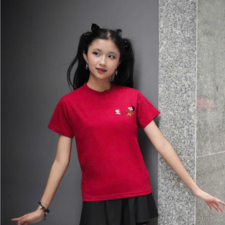 Áo thun baby tee nữ y2k form vừa KONOVA chất liệu cotton 100% basic in hình SHIN
