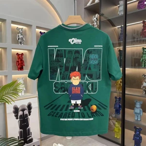 Áo thun nam tay lỡ HappyFamily- Áo nam chú SBUOK Chất vải cotton 100 cao cấp 2 màu Đen Trắng 2 mặt