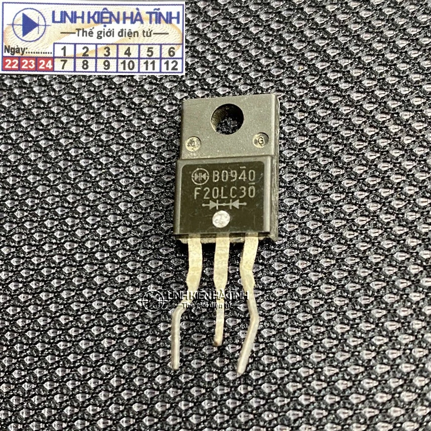 đi ốt xung F20LC30 20LC30 300V 20A tháo máy-AF28
