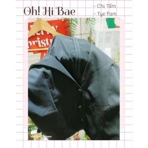 Áo ghile dáng rộng xuất Nhật