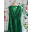 Đầm ren cổ vest form xòe