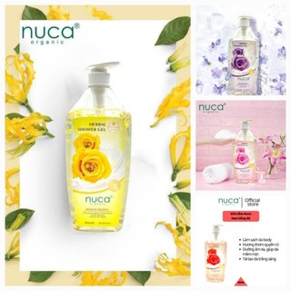 Sữa tắm 𝐍𝐮𝐜𝐚 800ml với công thức đặc biệt: giàu dưỡng chất Protein cho làn da mềm mại lụa là.