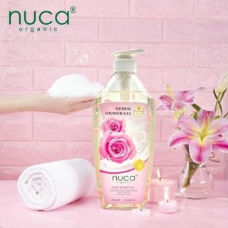 Sữa tắm 𝐍𝐮𝐜𝐚 800ml với công thức đặc biệt: giàu dưỡng chất Protein cho làn da mềm mại lụa là.