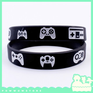 Vòng Tay Silicone Dẻo Biểu Tượng Gaming Độc Đáo - Phụ Kiện Thể Thao Cá Tính