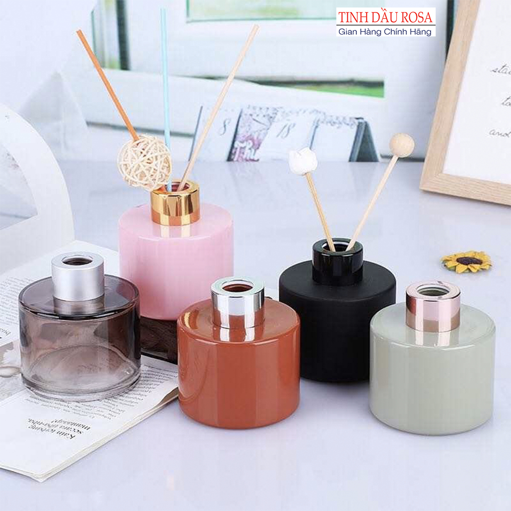 [Tặng Que] Lọ Rỗng, Vỏ Chai Thủy Tinh Khuếch Tán Tinh Dầu Thơm, Làm Quà ...