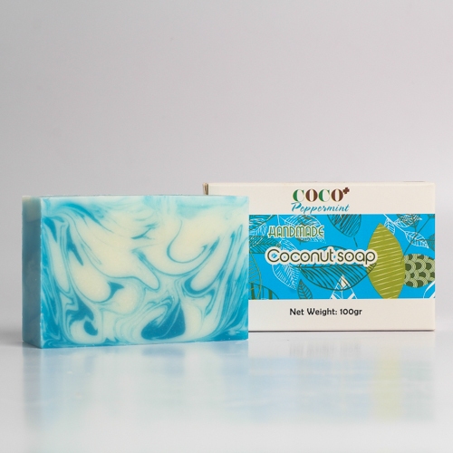 Xà bông dừa Escoco làm sạch dưỡng ẩm cho da- xà phòng dừa phương pháp lạnh
