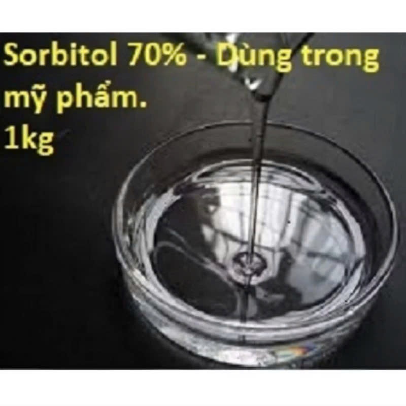 1KG Sorbitol 70% Nguyên liệu mỹ phẩm- công dụng dưỡng ẩm