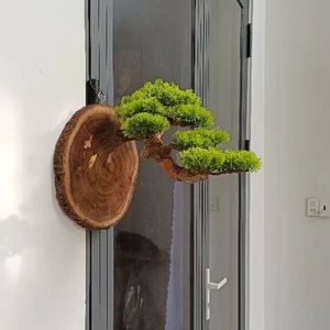 Móc treo lồng chim, cây treo lồng chim làm bằng gỗ lũa