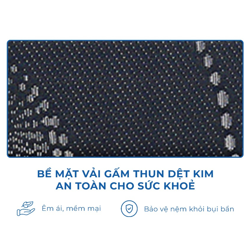 Ảnh Nệm Foam Aroma Luxury Gấp 3, Êm Ái, Đàn Hồi, Chính Hãng, Bảo Hành 10 năm 4