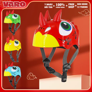 Mũ Trẻ Em Thể Thao VARO Khủng Long 3 Sừng - Bh 12 Tháng