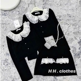 Sét Áo Nhung bèo Mix Chân A Thanh Lịch