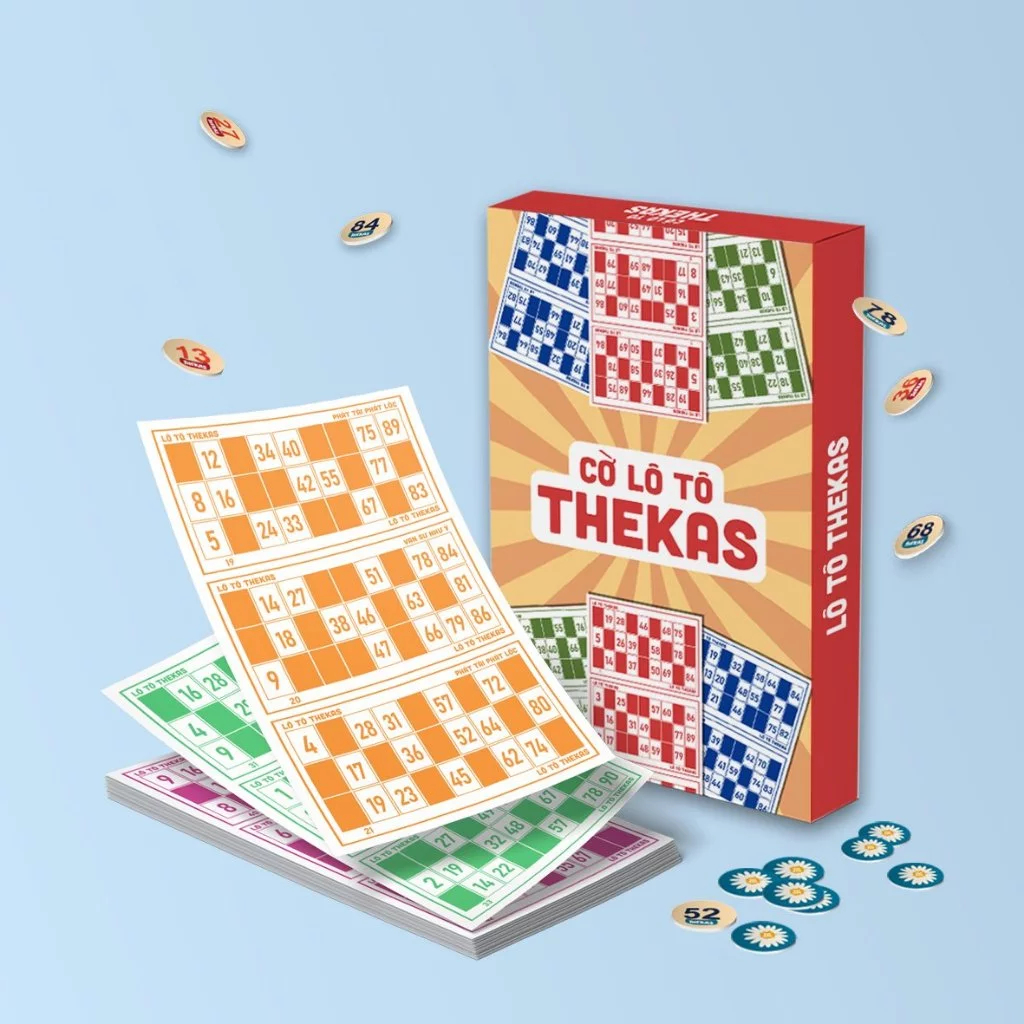 10 Bộ trò chơi LÔ TÔ thích hợp cho các dịp tết THE KAS